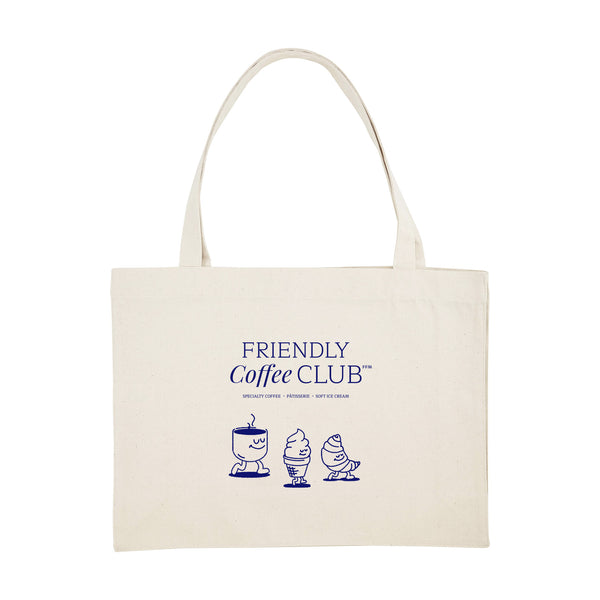 friendly coffee club. tasche